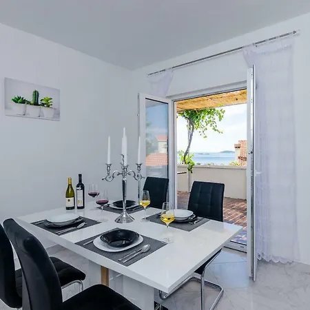 דירה New With Romantic Sea View Near Dubrovnik מליני